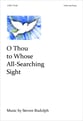 O Thou to Whose All-Searching Sight SAB choral sheet music cover